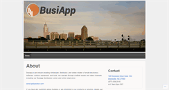 Desktop Screenshot of busiappcorp.com