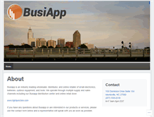 Tablet Screenshot of busiappcorp.com